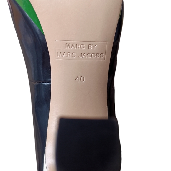 Marc By Marc Jacobs Color Block Peep Toe Pumps " HOT!" - Picture 9 of 16